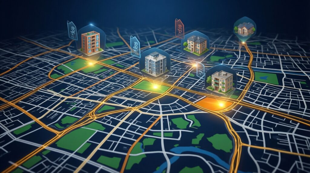 Цены и рынок жилья: новостройки, аренда, земельные участки и прогнозы по районам - иллюстрация