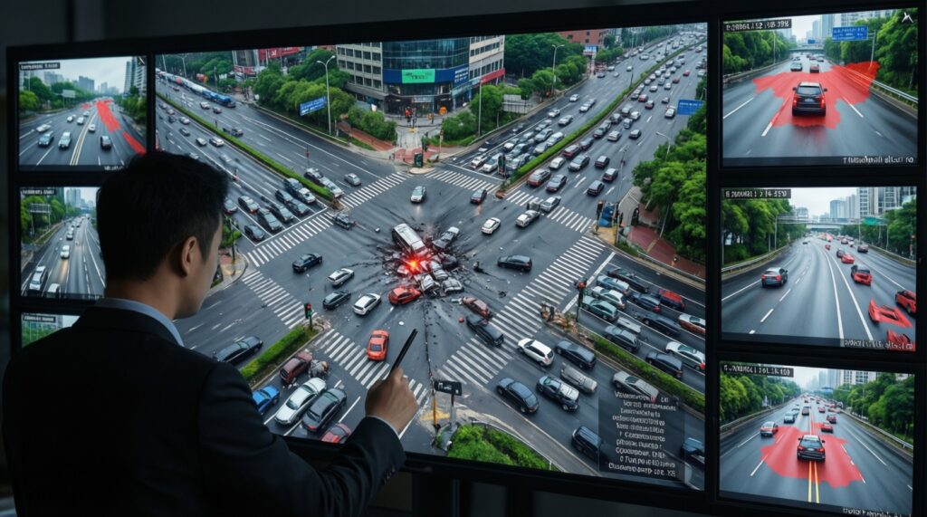 Безопасность на дорогах: аварийные участки, камеры, освещение и меры по снижению ДТП - иллюстрация